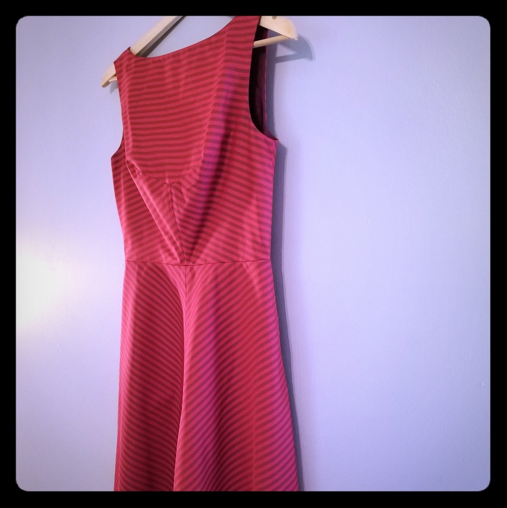 Isaac Mizrahi red dress